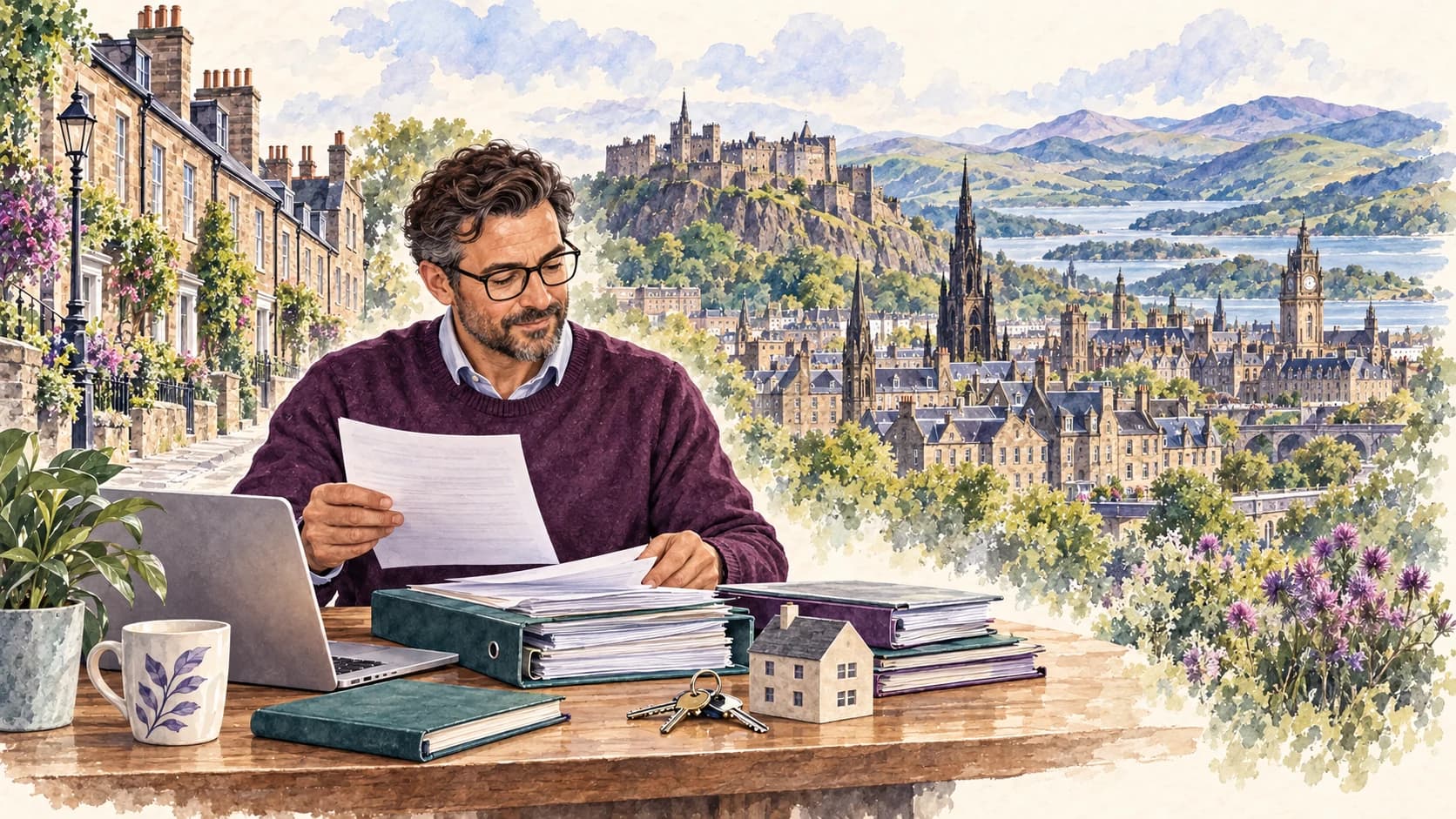 Illustrated Scottish landlord registration guide