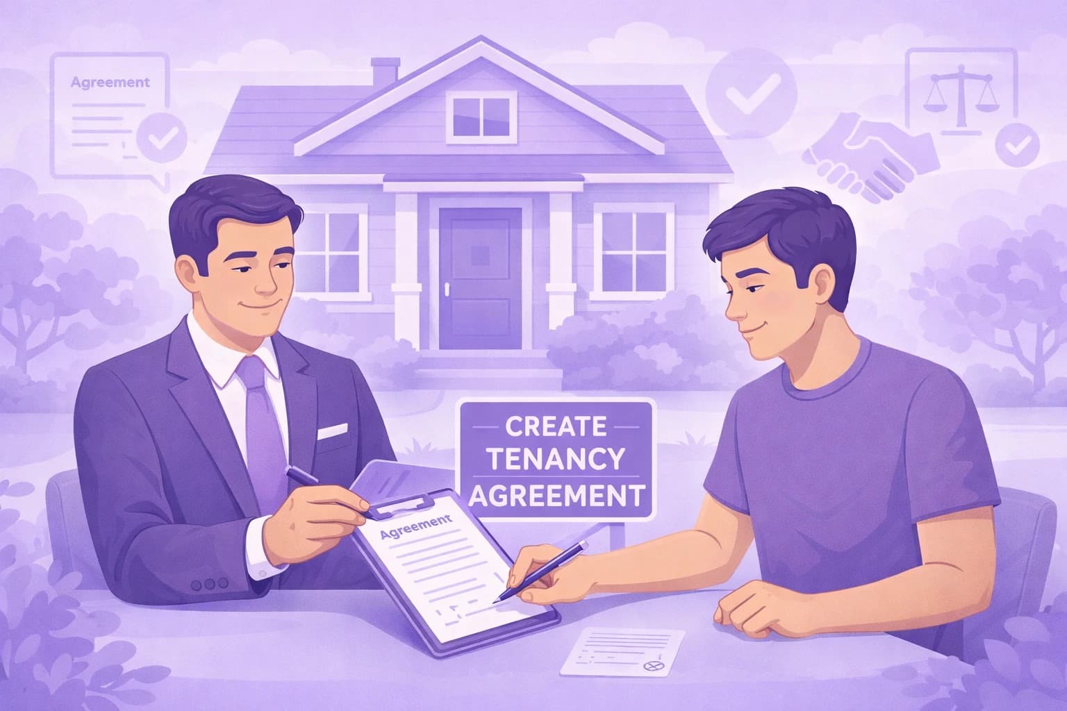 Generated landlord documents and agreements