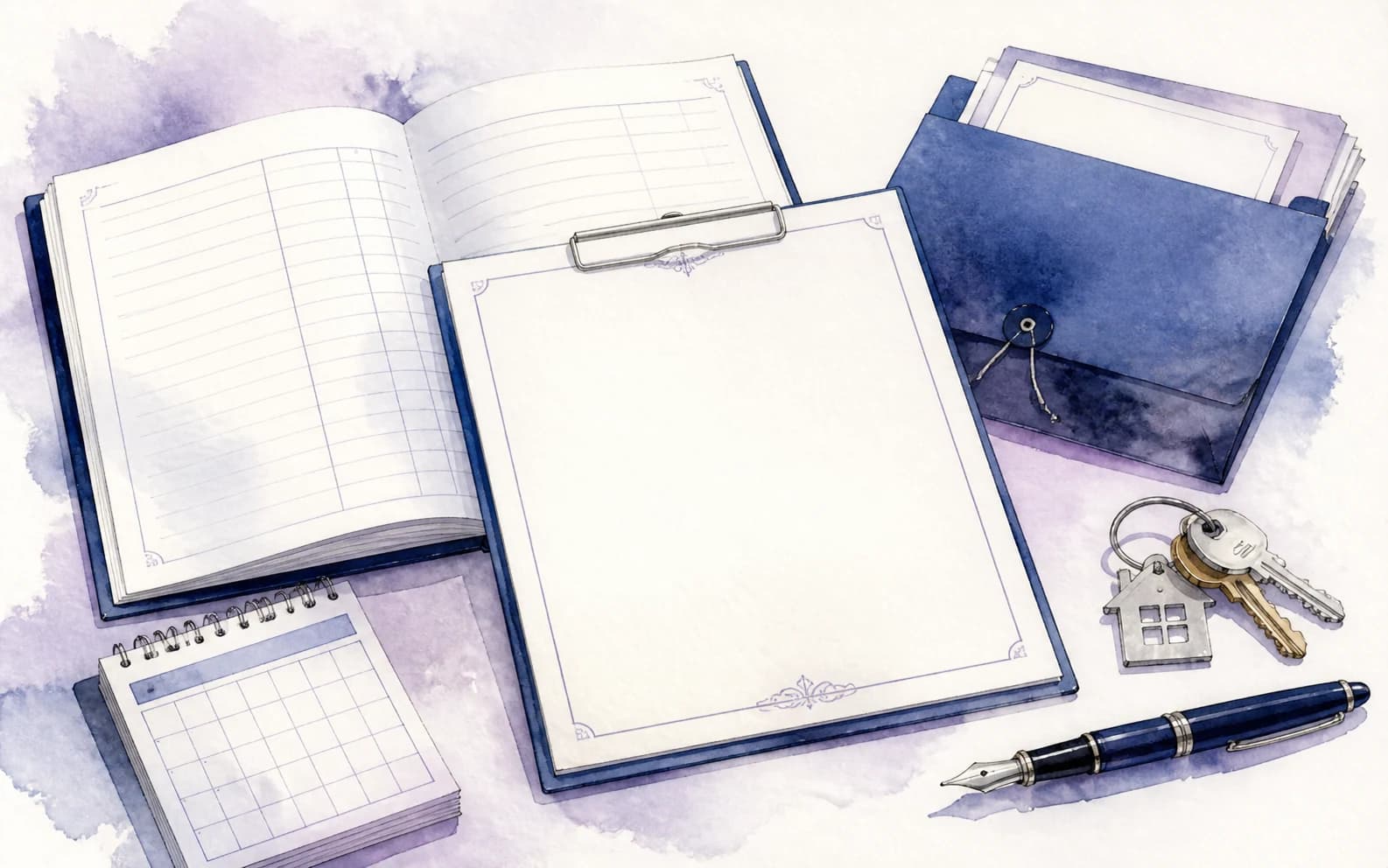 Recover unpaid rent process step