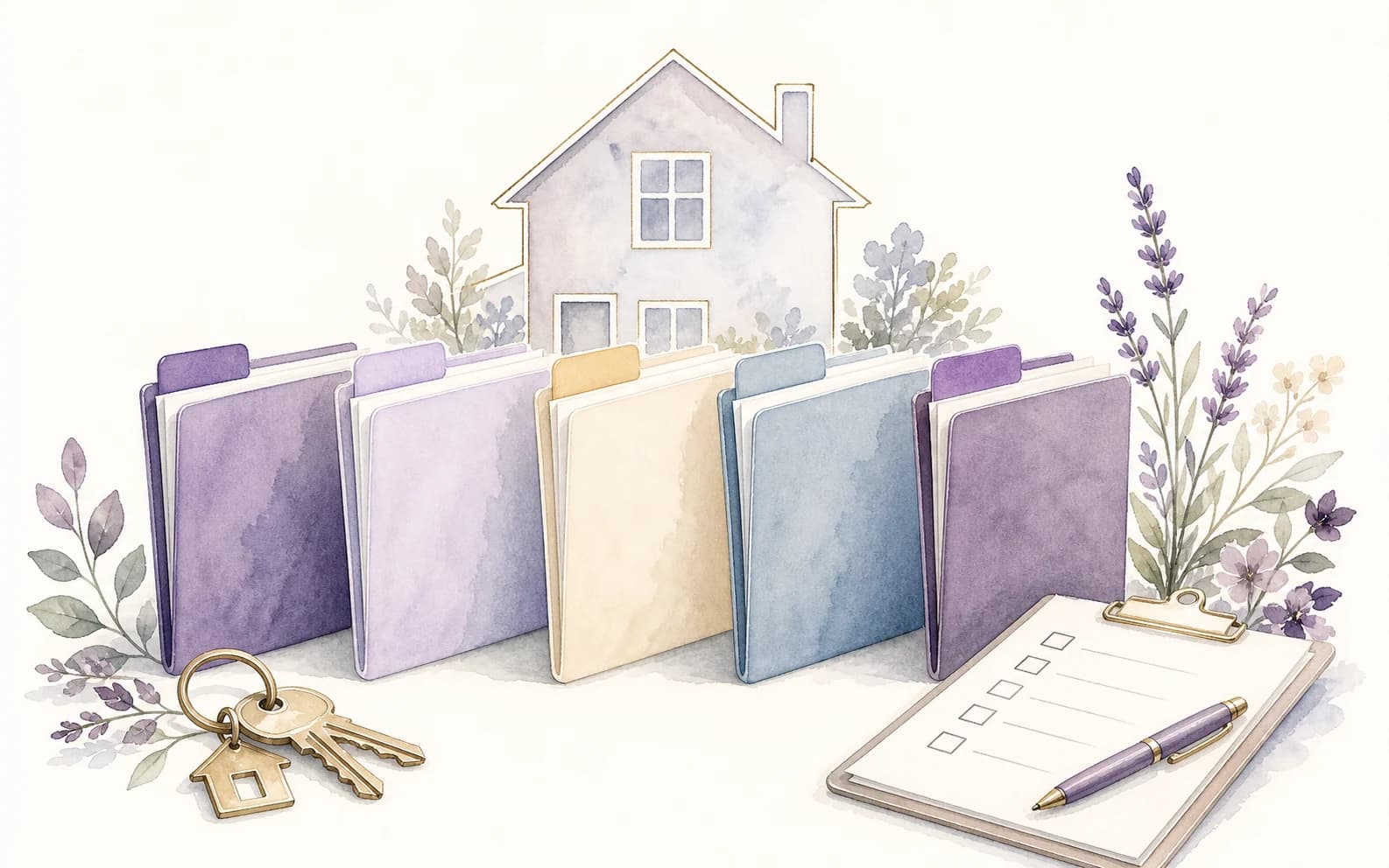 Waterbrush illustration of choosing between England tenancy agreement routes