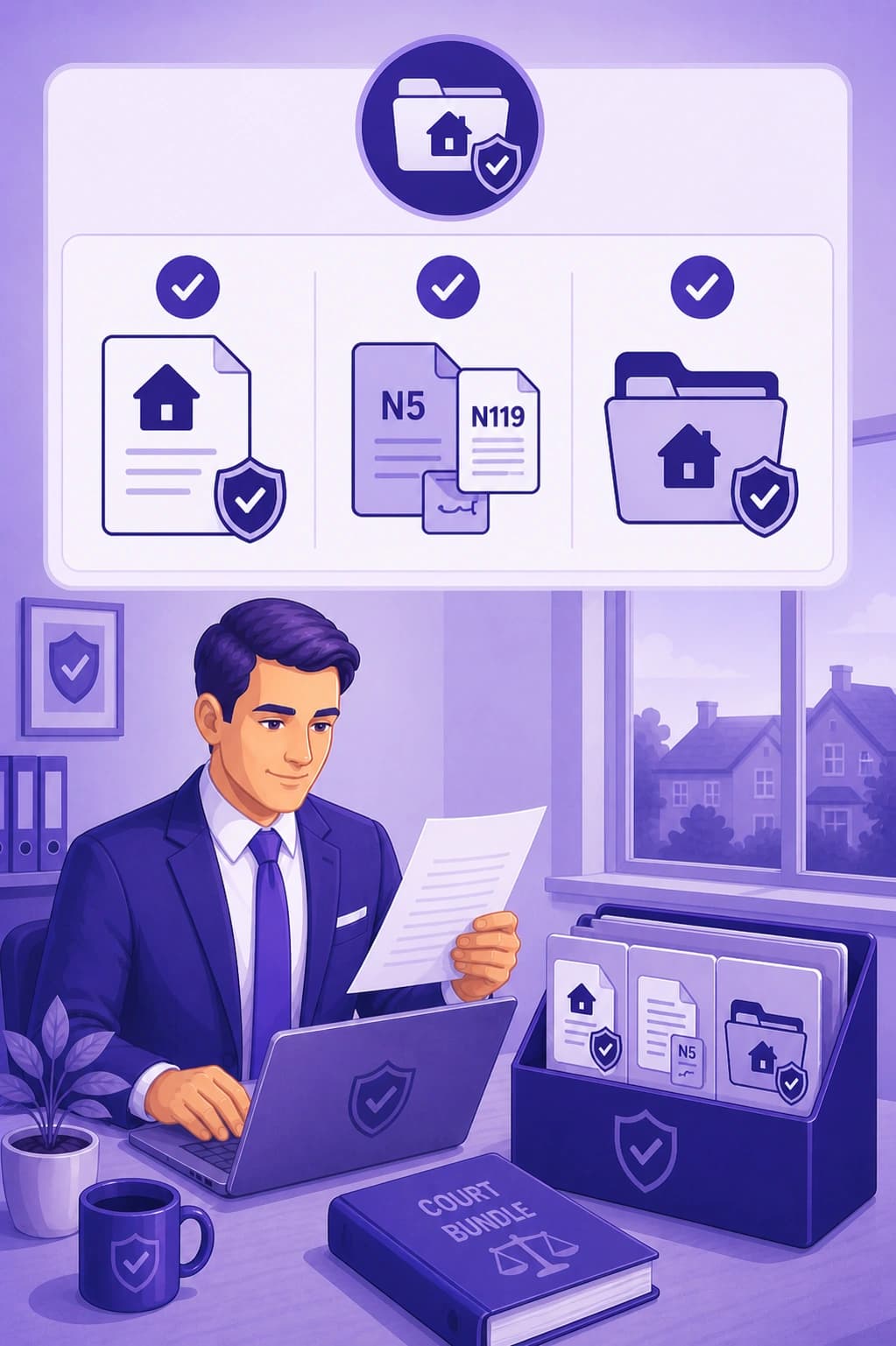 Preview of the Stage 1 Section 8 notice-only pack
