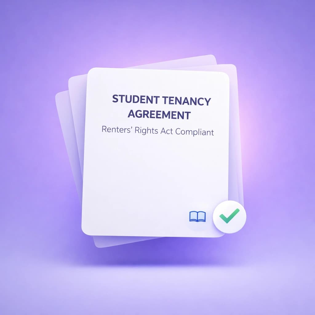 Student tenancy agreement preview