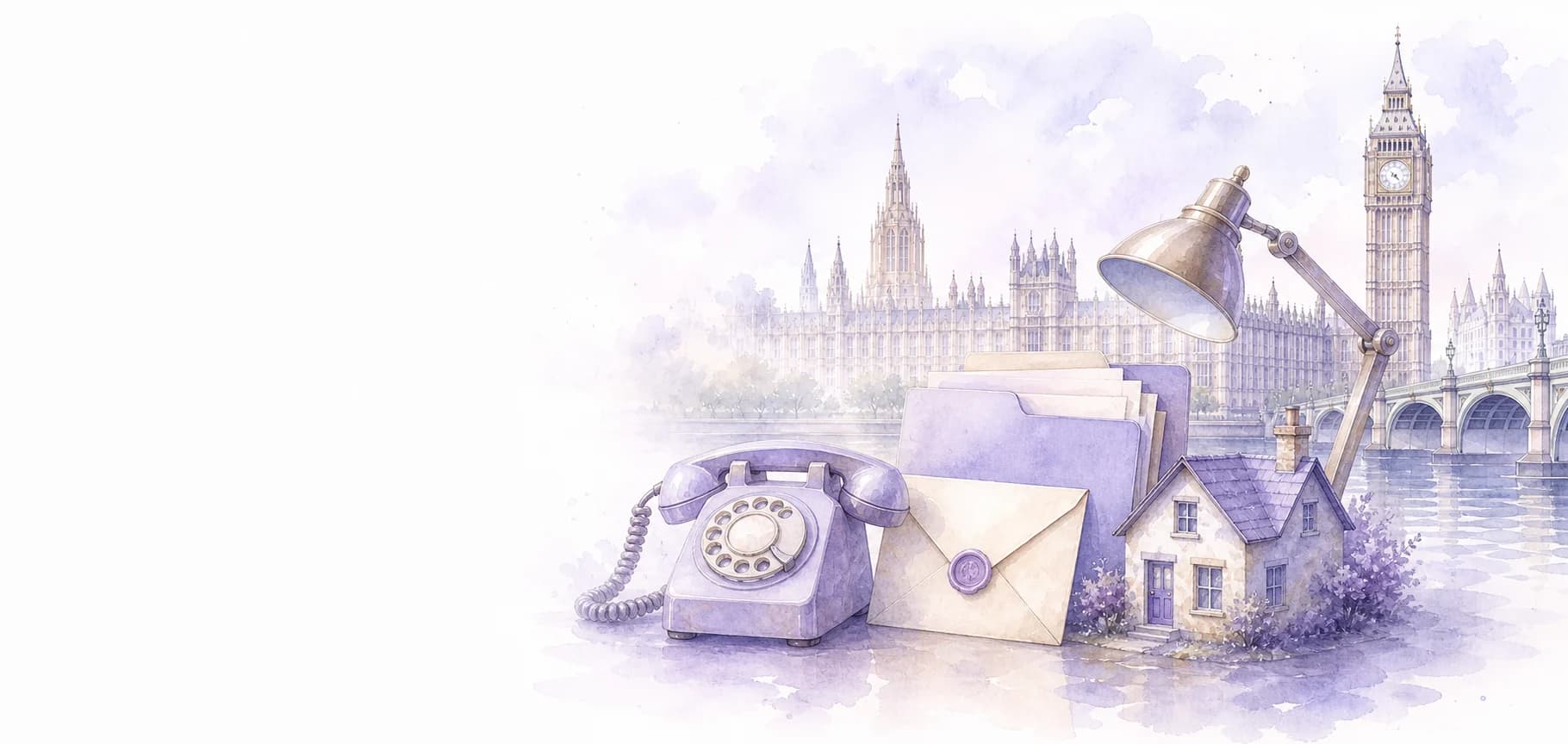 Welcoming landlord support with telephone, email and document folder