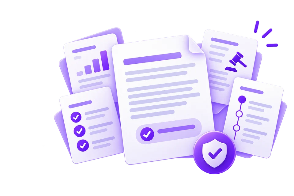 Illustration of a rent increase notice, comparable rents, evidence and tribunal preparation